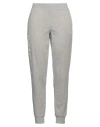 Ea7 Woman Pants Light Grey Size 3xl Cotton, Elastane