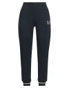 Ea7 Woman Pants Navy Size L Cotton, Elastane In Black