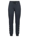 Ea7 Woman Pants Navy Size Xl Cotton, Modal, Elastane In Navy