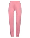 Ea7 Woman Pants Pink Size Xl Cotton, Elastane In Pink