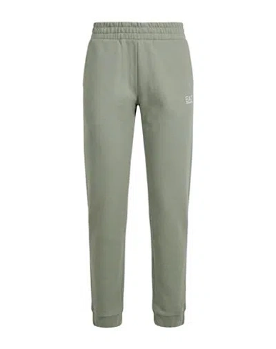 Ea7 Woman Pants Sage Green Size Xs Polyester, Cotton