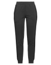 Ea7 Woman Pants Charcoal Size Xxl Viscose, Polyamide, Elastane In Grey