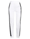 Ea7 Woman Pants White Size Xxl Viscose, Polyamide, Elastane