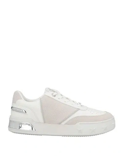 Ea7 Woman Sneakers White Size 7 Leather
