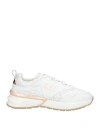 Ea7 Woman Sneakers White Size 7.5 Leather In White