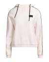 Ea7 Woman Sweatshirt Beige Size M Cotton In Pink