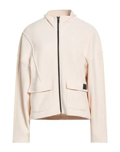 Ea7 Woman Sweatshirt Beige Size Xxl Cotton In Multi