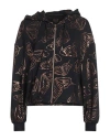 Ea7 Woman Sweatshirt Black Size Xl Polyester, Modal, Elastane
