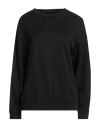 Ea7 Round-neck Knit Jumper In Black