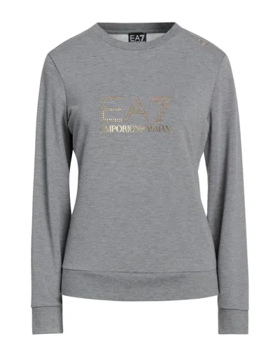 Ea7 Sweatshirts In Grey