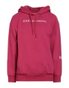 Ea7 Woman Sweatshirt Magenta Size Xl Cotton, Elastane In Pink