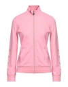 EA7 EA7 WOMAN SWEATSHIRT PINK SIZE L ORGANIC COTTON, MODAL, ELASTANE