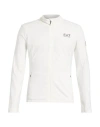 Ea7 Woman Sweatshirt White Size Xl Polyester, Elastane In White