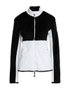 Ea7 Woman Sweatshirt White Size Xl Polyester, Elastane In Multi