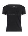 Ea7 T-shirts In Black