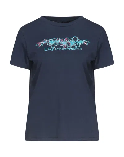 Ea7 T-shirts In Blue