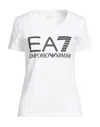 Ea7 T-shirts In White