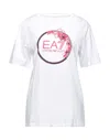 Ea7 T-shirts In White