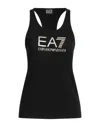 Ea7 Tank Tops In Black
