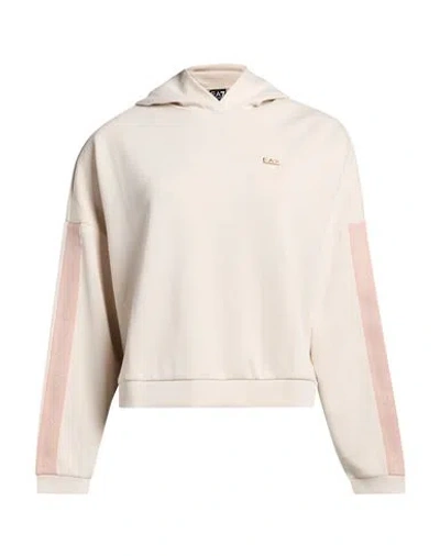 Ea7 Woman Tracksuit Beige Size Xs Polyester, Modal, Elastane In Sand