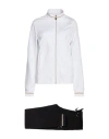 Ea7 Woman Tracksuit Beige Size M Cotton, Elastane, Metallic Fiber, Polyester In Beige