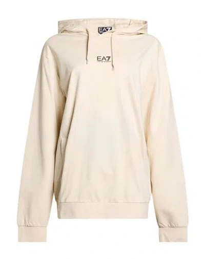 Ea7 Woman Tracksuit Ivory Size Xxl Cotton In Neutral