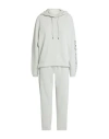 Ea7 Woman Tracksuit Light Grey Size L Polyester, Modal, Elastane