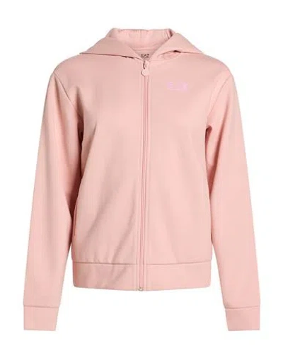 Ea7 Woman Tracksuit Pink Size S Polyester, Cotton