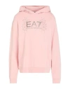 Ea7 Woman Tracksuit Pink Size S Cotton, Modal, Elastane In Pink