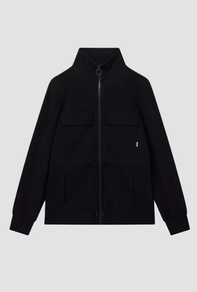 Ea7 Women's Full Zip Sweatshirt Black