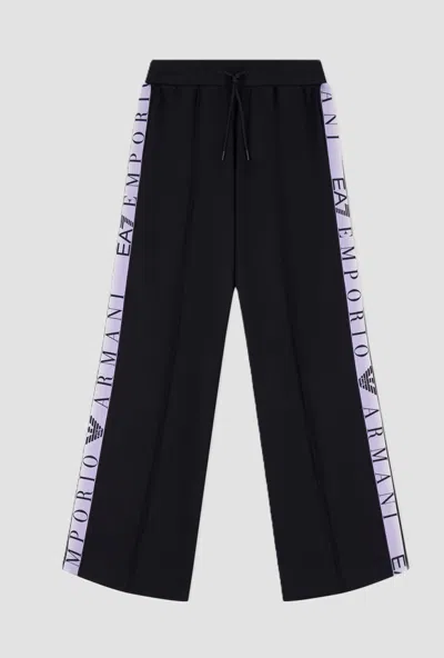 Ea7 Women's Technical Fabric Trousers Black In Other