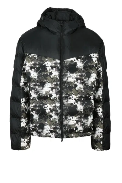 Ea7 Zip Down Jacket - Black