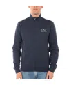 Ea7 Emporio Armani Sweatshirt Hoodie In Black