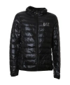 Ea7 Zip Up Jacket In Black
