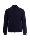 Ea7 Zip-up Sweatshirt In Blue