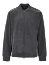 Ea7 Zip-up Sweatshirt In Gray