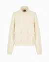 Ea7 Zip-up Sweatshirts In Beige
