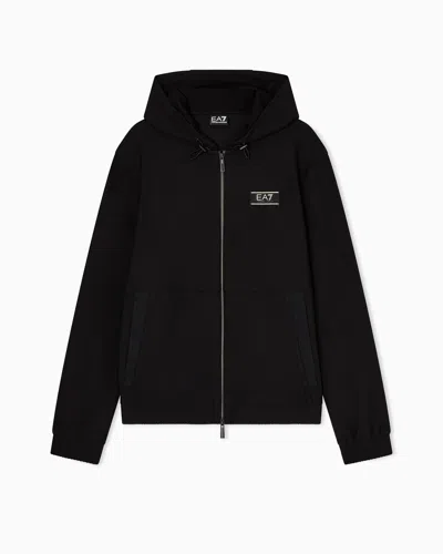 Ea7 Zip-up Sweatshirts In Multi