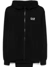 Ea7 Zip-up Tracksuit Set In 黑色