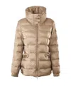 Ea7 Zipper Opening And Closing Cotton Suit In Nude