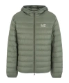 Ea7 Zippered Casual Jacket In Green