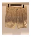 Ea7 Zippered Casual Shorts In Brown