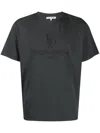 Each X Other Logo-embroidered Cotton T-shirt In Blau