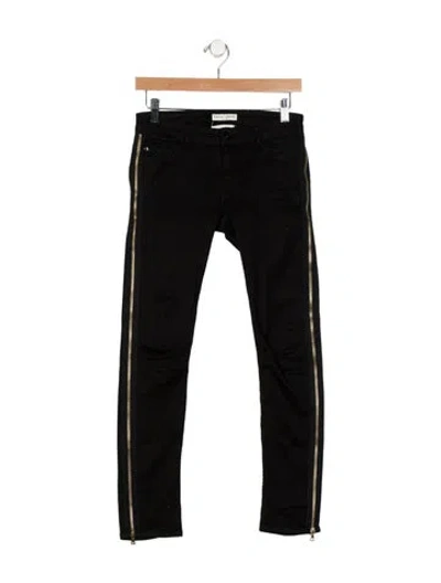 Pre-owned Each X Other Low-rise Skinny Leg Jeans In Black