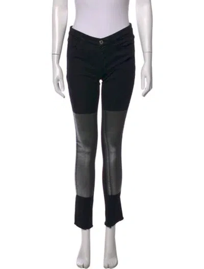 Pre-owned Each X Other Skinny Leg Pants In Black