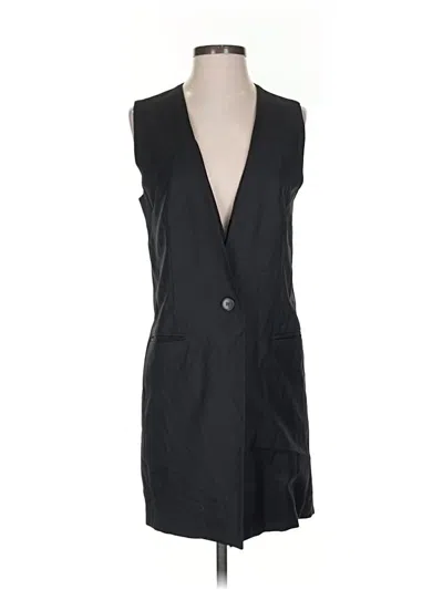 Pre-owned Each X Other Tuxedo Vest In Black