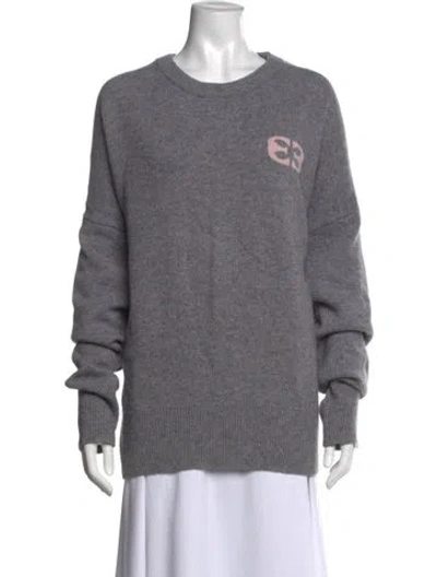 Pre-owned Each X Other Wool Bateau Neckline Sweater In Grey