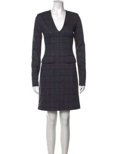 Pre-owned Each X Other Wool Mini Dress In Blue