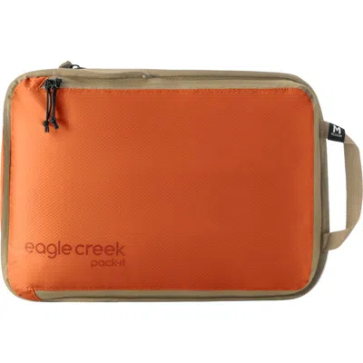 Eagle Creek Pack-it Isolate Compression Cube Set In Mandarin