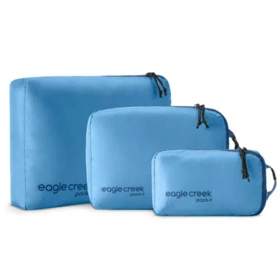 Eagle Creek Pack-it Isolate Cube Set Xs/s/m In Blue Dawn